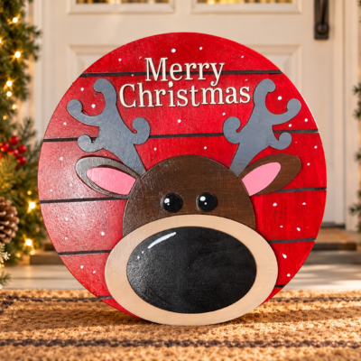 Reindeer Door Hanger